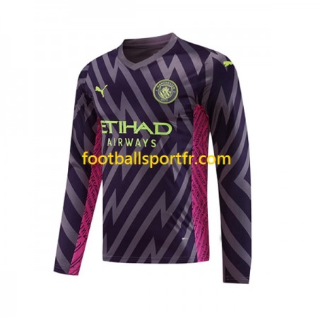 Tenue Manchester City Gardien Exterieur 2023-2024 Maillot de Foot ML